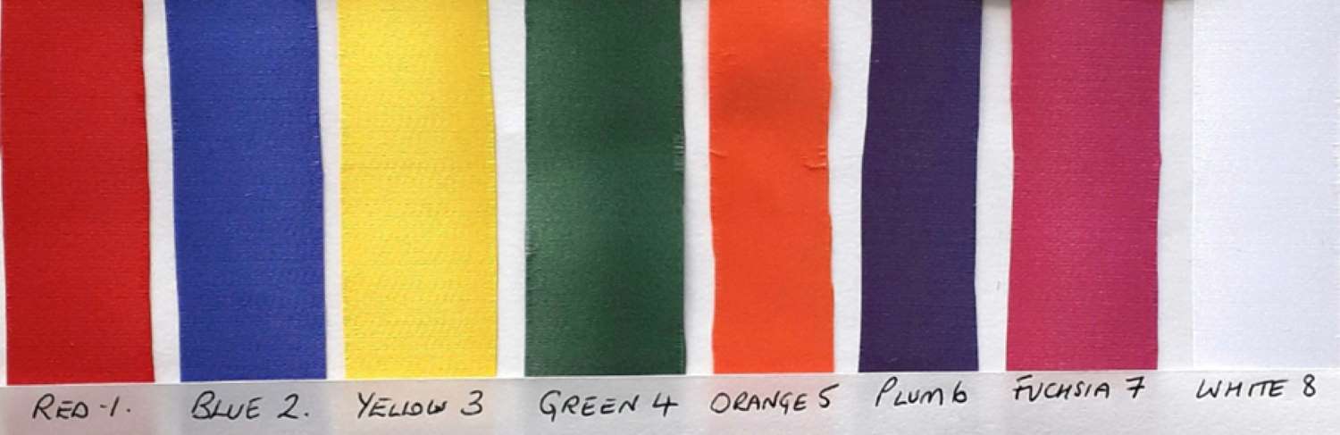 Very Useful Sash Colours